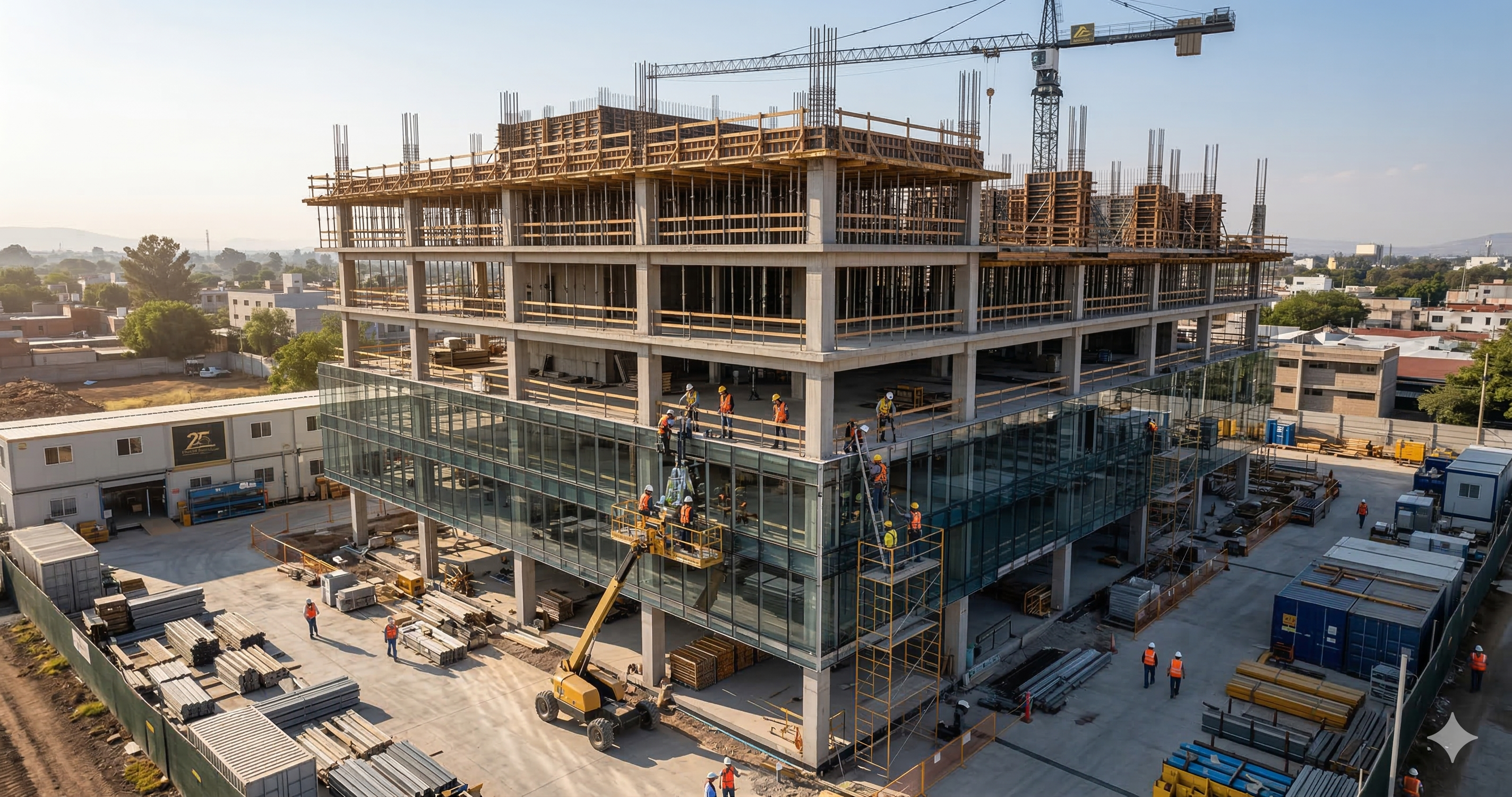 Construcción residencial y edificación